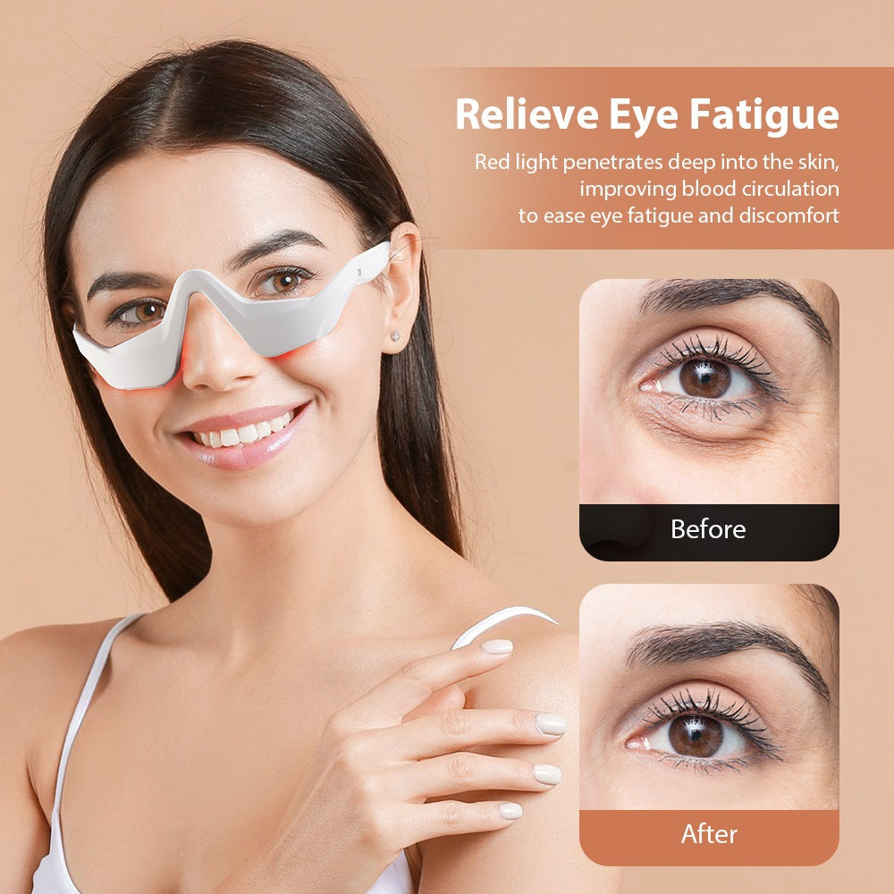 Bright Eye Lift™ – EMS & Red Light Therapy Eye Massager for Dark Circles, Puffiness & Eye Fatigue